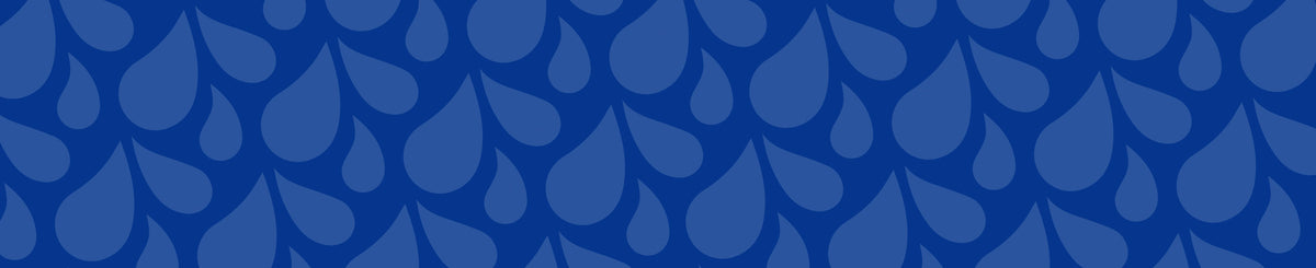 Fresh Water Systems water drops on a blue background
