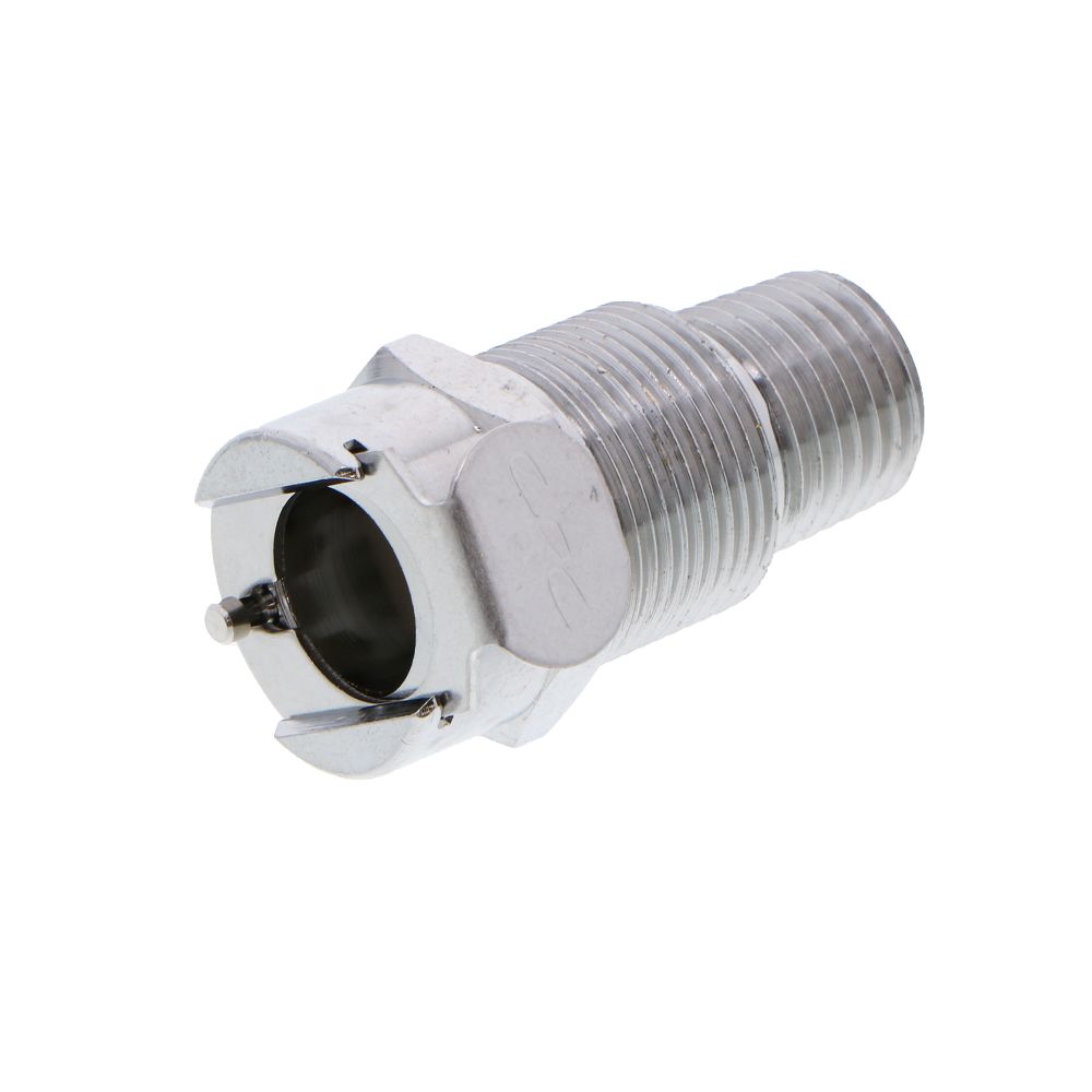 LCD15004 Valved Panel Mount Male Thread Coupling Body 1/4 NPT