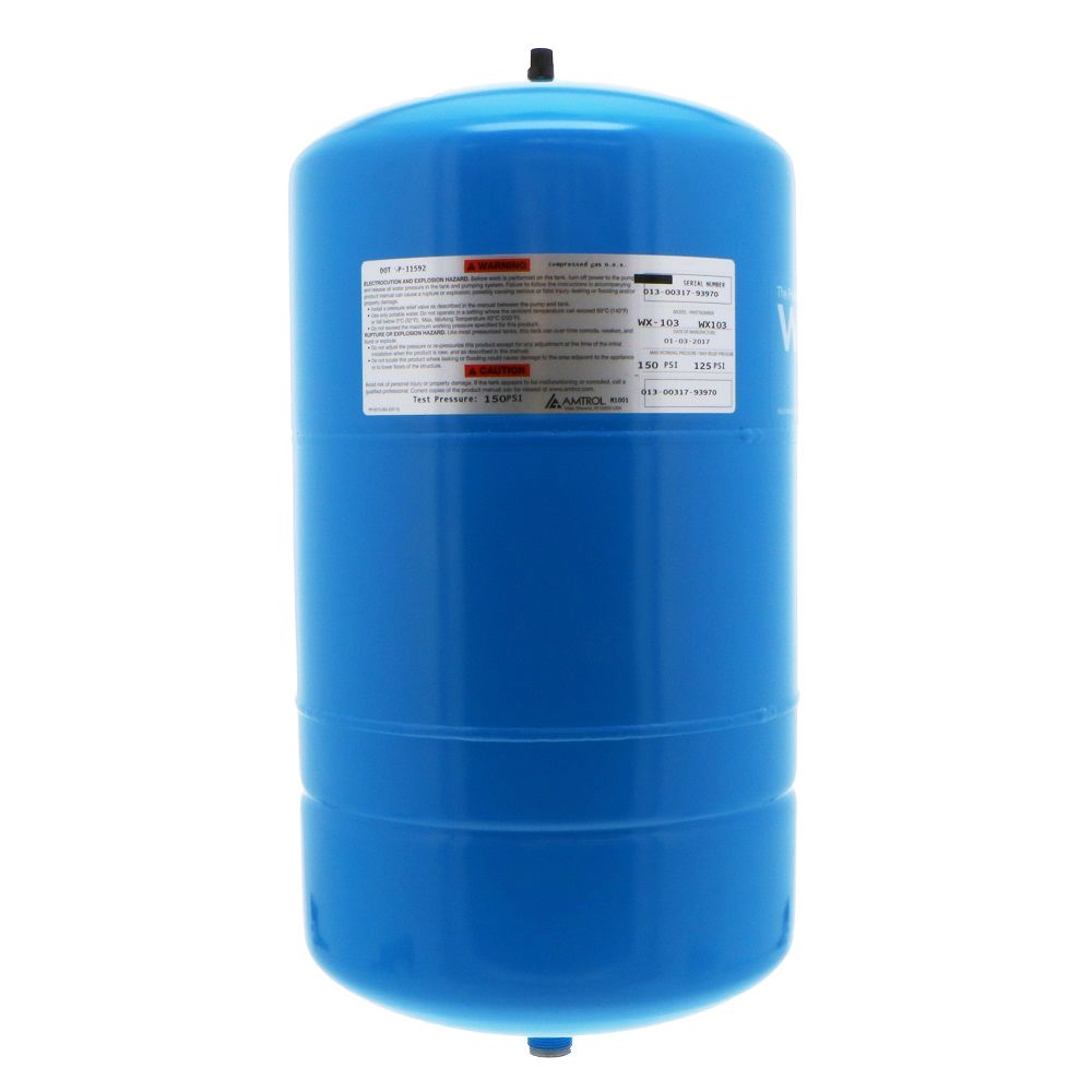 Amtrol Well-X-Trol WX-103 In-Line Well Pressure Tank 7.6 gal