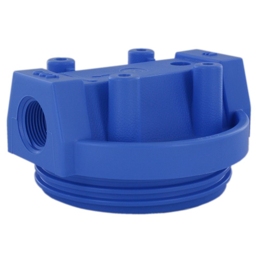 Pentek 154018 Blue Mounting Bracket Cap for Standard Housings No PR - 3/4" FPT