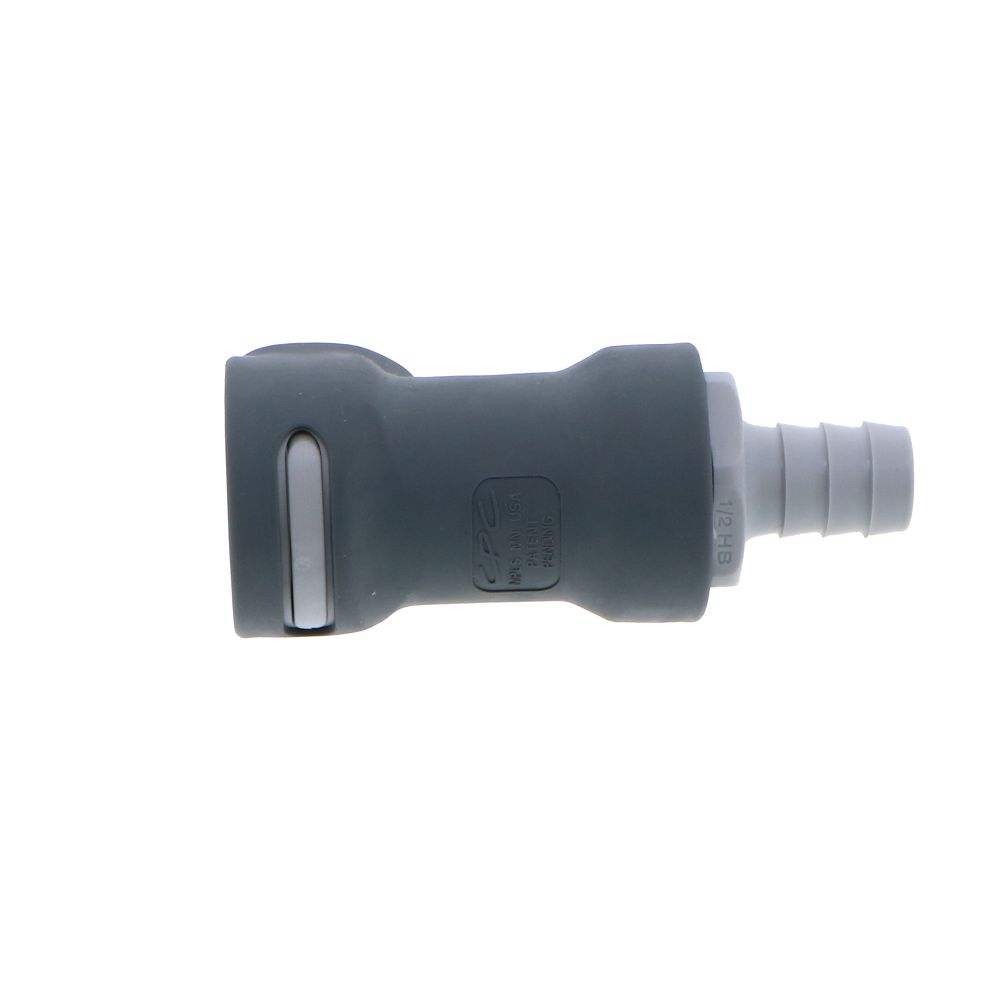NS6D17008 Valved In-Line Hose Barb Coupling Body 1/2 ID Barb