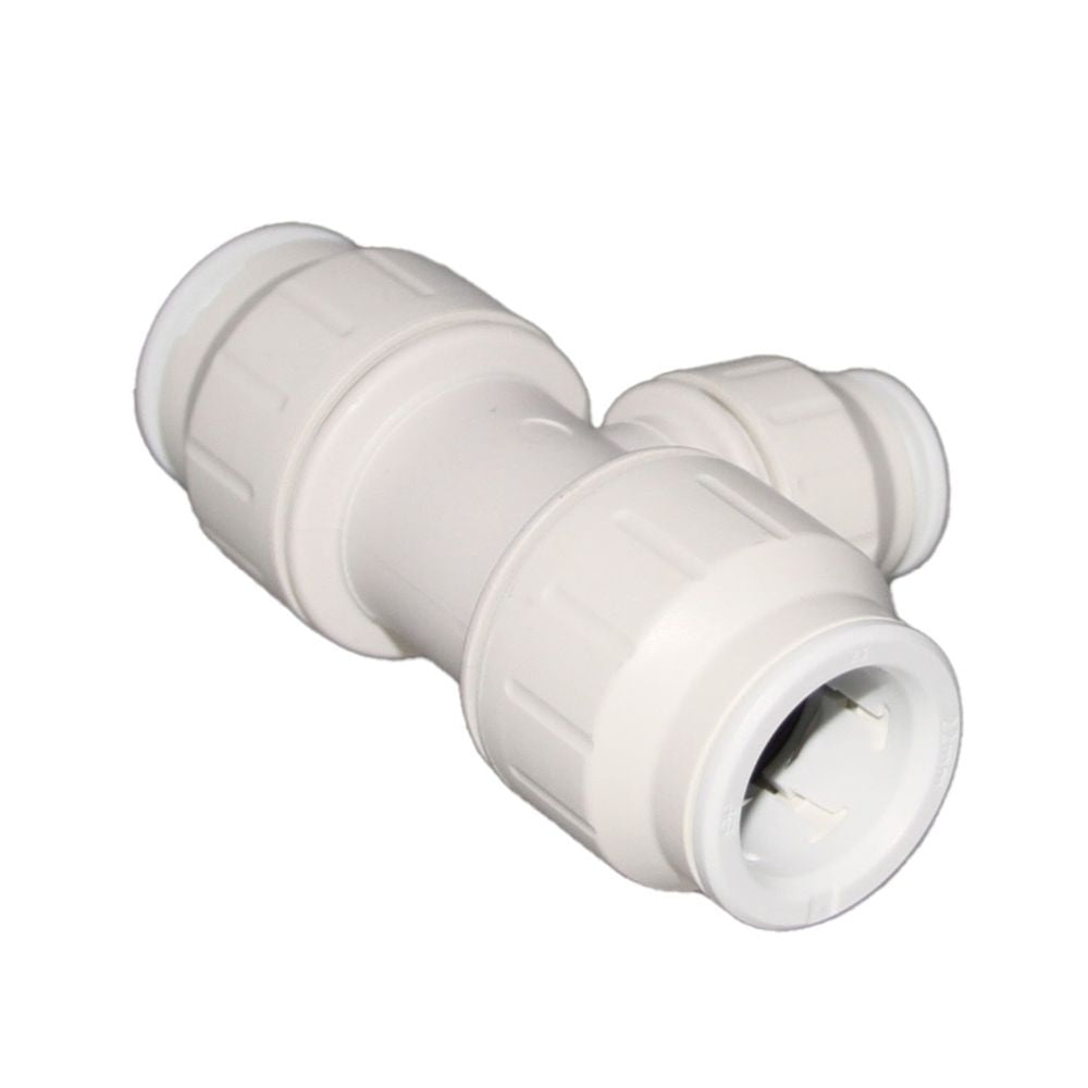 John Guest Reducing Tee - 22mm x 22mm x 15mm