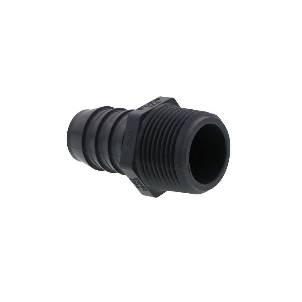 PVC Male Adaptor 1" MPT x 1" Barb