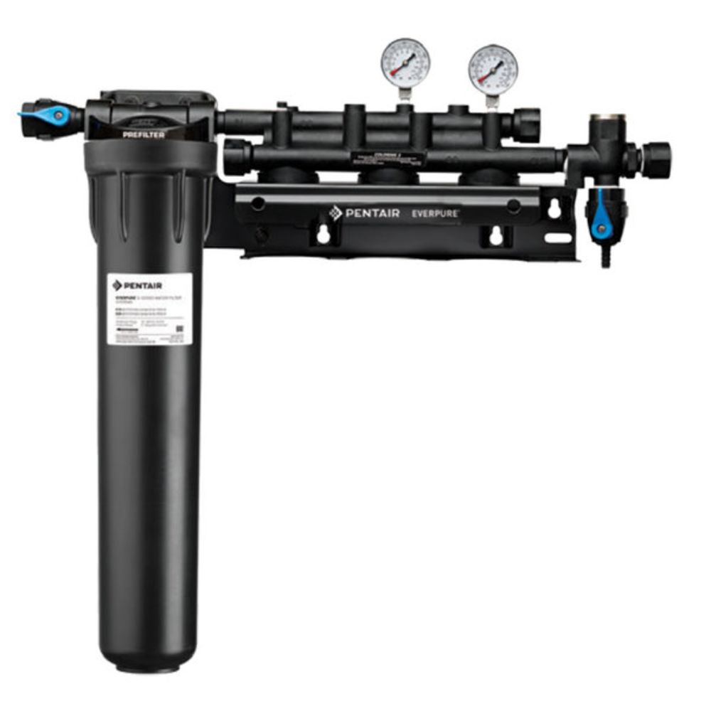 Everpure EV9293-23 Coldrink/Insurice Triple Manifold with 20" Prefilter