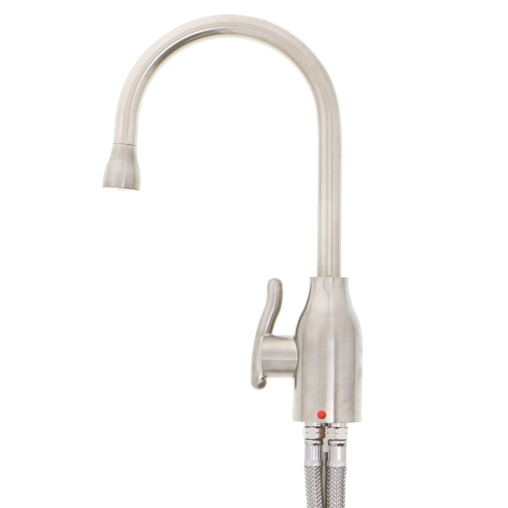 Mountain Plumbing MT1800-NL Hot Water Dispenser w/ Wine Bottle Spout & Curved Handle