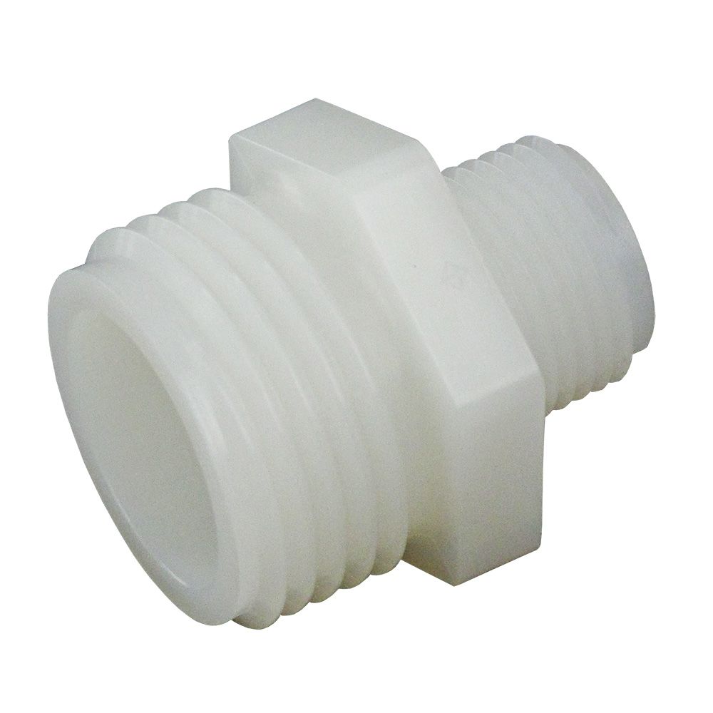 Garden Hose Adapter Male Nylon - 3/4 MGHT x 1/2 MNPT