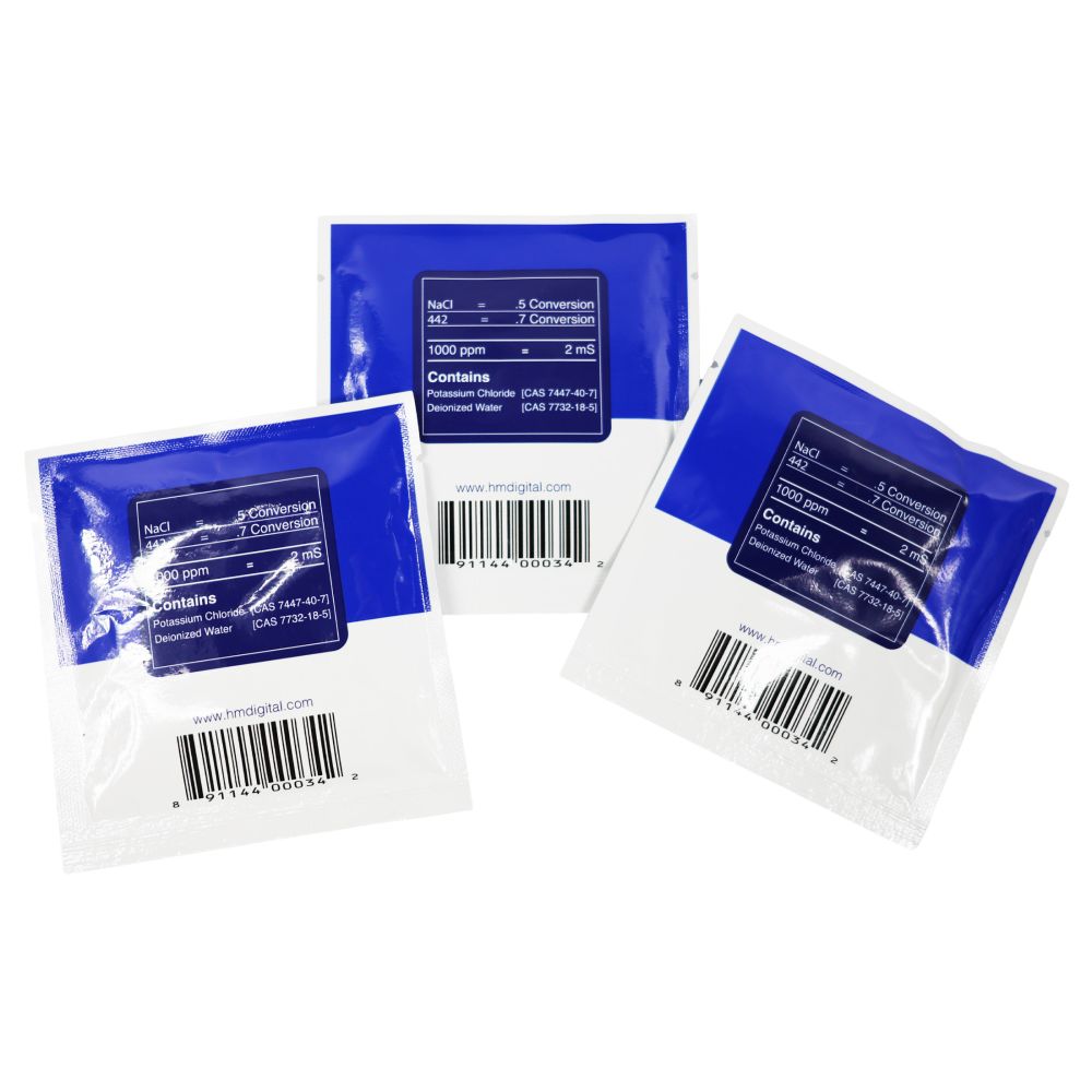 HM Digital TDS 1000 ppm Calibration Solution, 20 ml