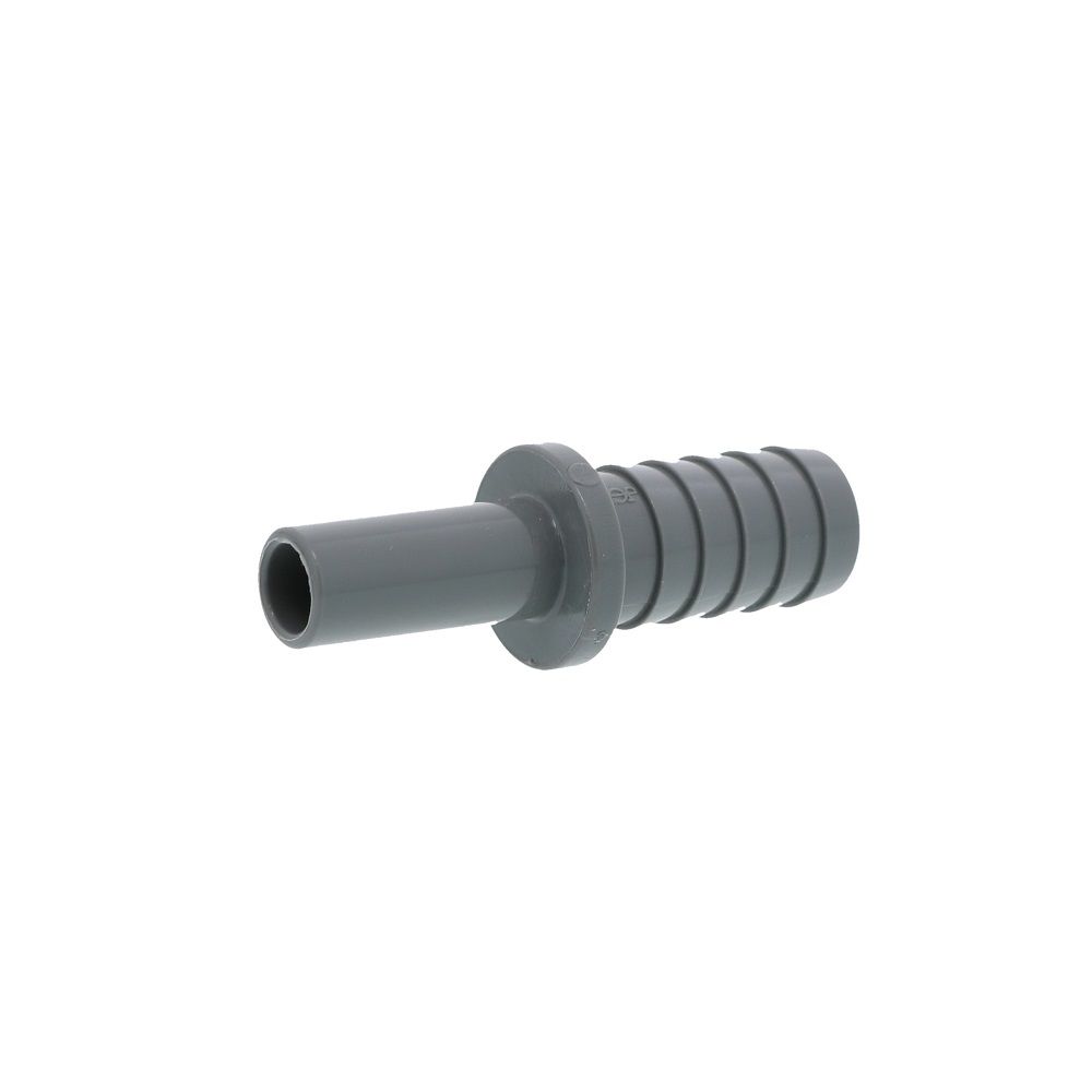 John Guest Stem Barb Connector - 3/8 OD Stem x 1/2 ID Barb