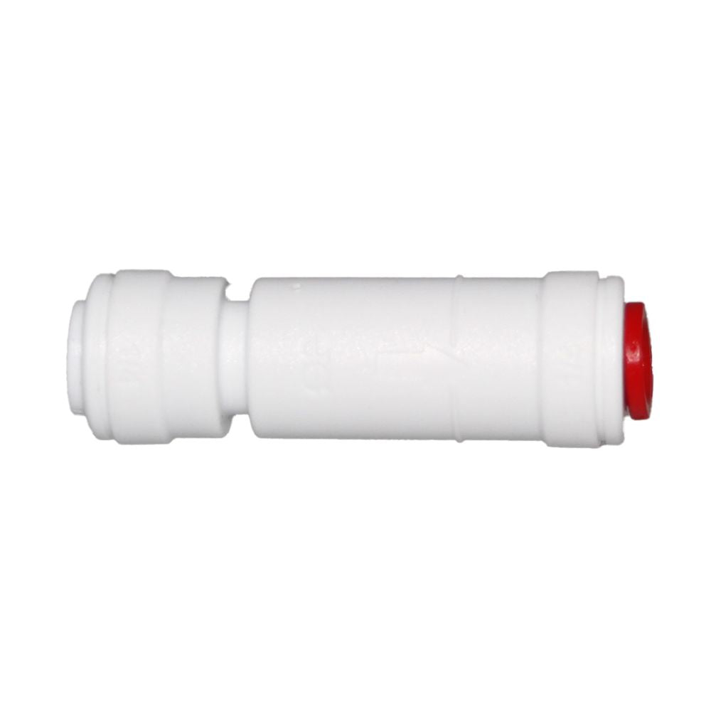 John Guest Check Valve - 1/4" 0.3 psi Crack Pressure Red
