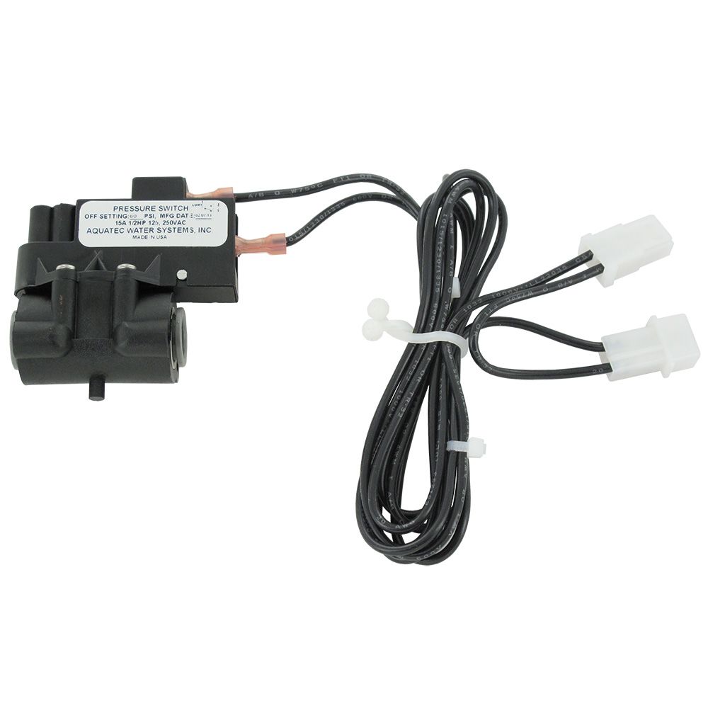 Tank Pressure Shut Off Switch w/Wire Harness - 80 PSI - 3/8" QC