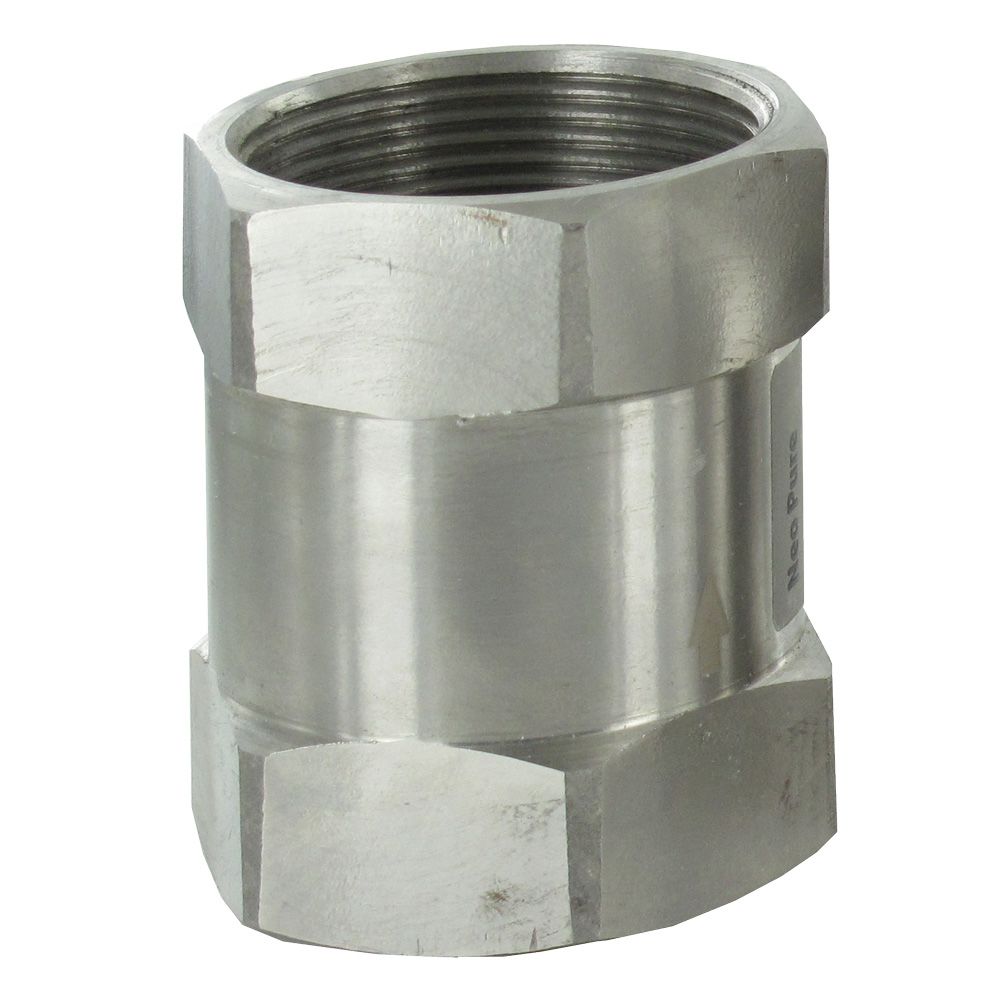 Neo-Pure Stainless Steel Flow Control 26 gpm 316SS 1.5" FPT x FPT