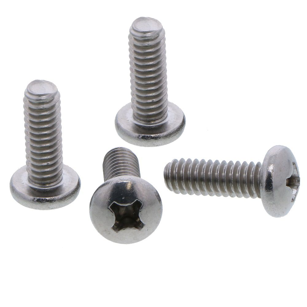 Screw 1/4-14 x 3/4 SS Panhead for 3/4" Caps with Bosses