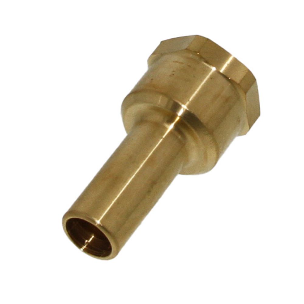 John Guest Brass Female Stem Adapter BSP - 15mm x 1/2 BSP
