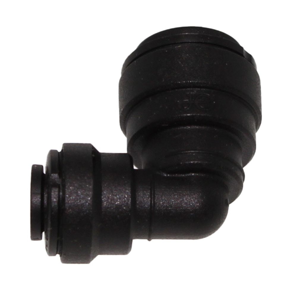 John Guest Reducing Elbow Black Polypropylene - 3/8 x 1/4