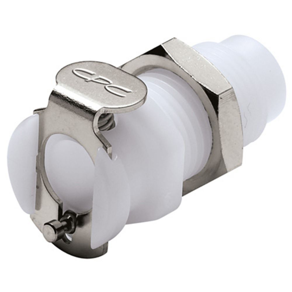 PMCD181032 Valved Panel Mount Female Thread Coupling Body 10-32 UNF