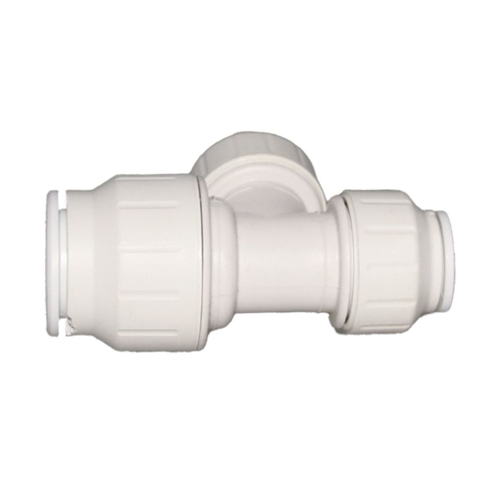 John Guest Reducing Tee - 22mm x 15mm x 15mm