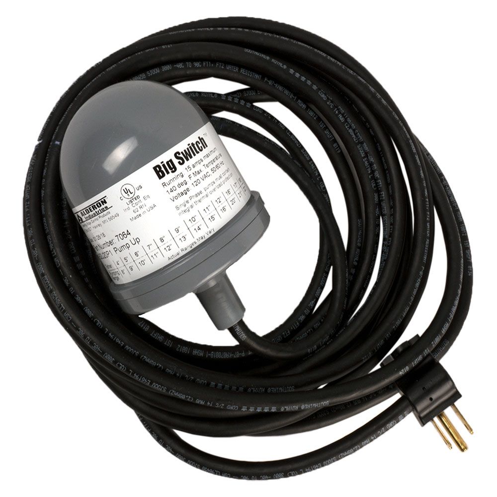 Alderon 200918 Pump Up Series Float Switches
