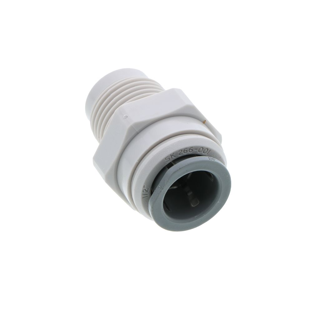 John Guest Male Connector Flare - 1/2 x 1/2 Flare