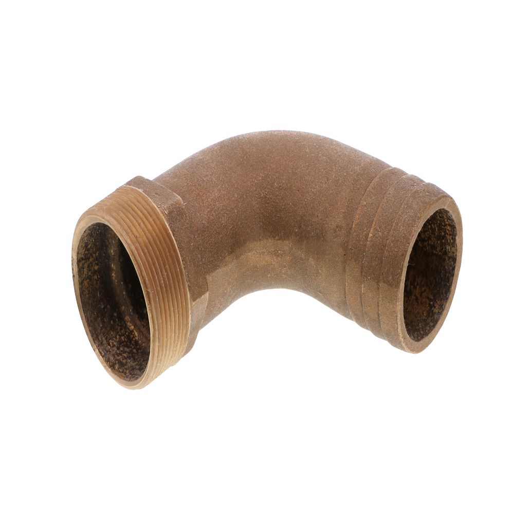 Watts Marine Bronze Pipe to Hose Adapter Elbow