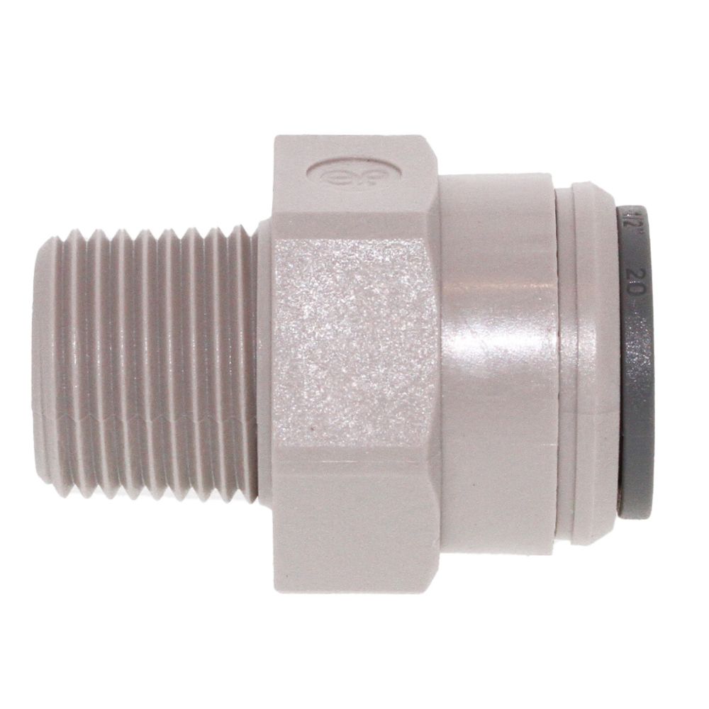 John Guest Male Connector NPTF - 1/2 x 1/2 NPTF