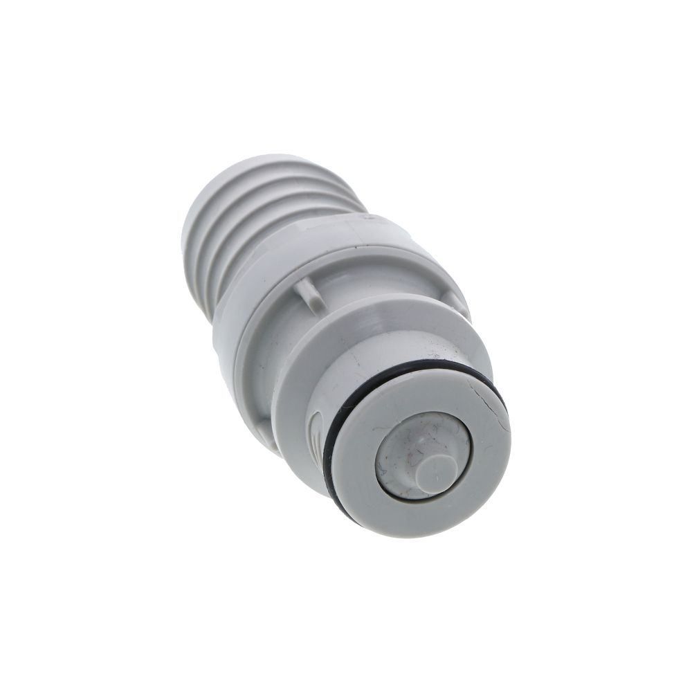 HFCD221212 Valved In-Line Hose Barb Coupling Insert 3/4 ID Barb