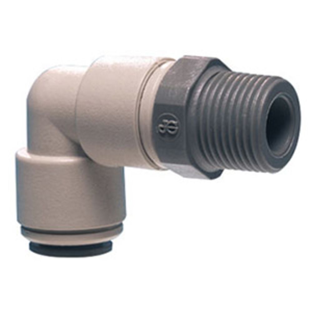 John Guest Swivel Elbow BSPT - 1/2 x 1/2 BSPT