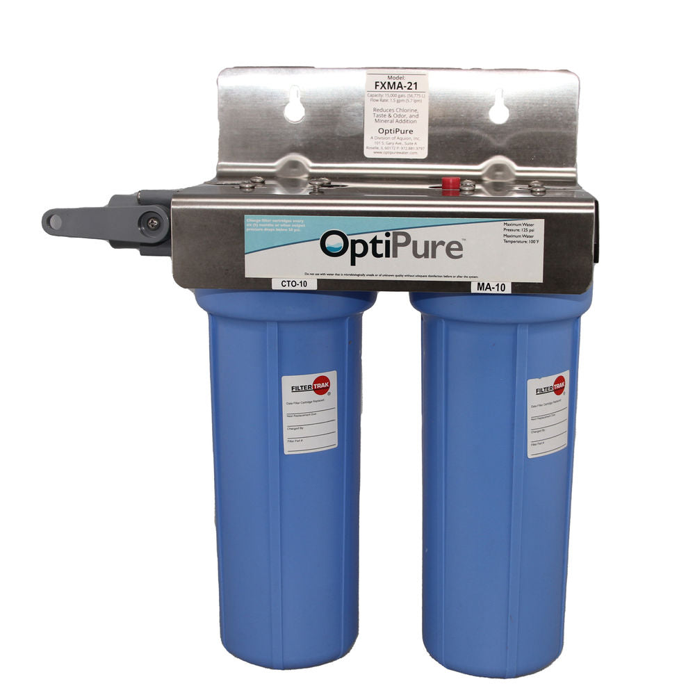 Optipure FXMA-21; Reduce Sediment, Chlorine with Mineral Addition - pH Adjustment
