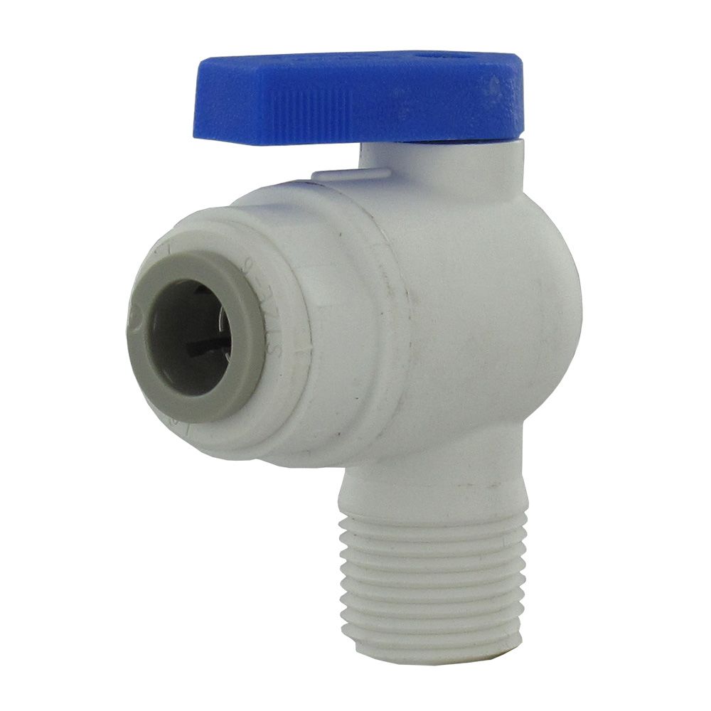 Parker PP6VME6-MG Valve Male Elbow - 3/8 QC x 3/8 MPT