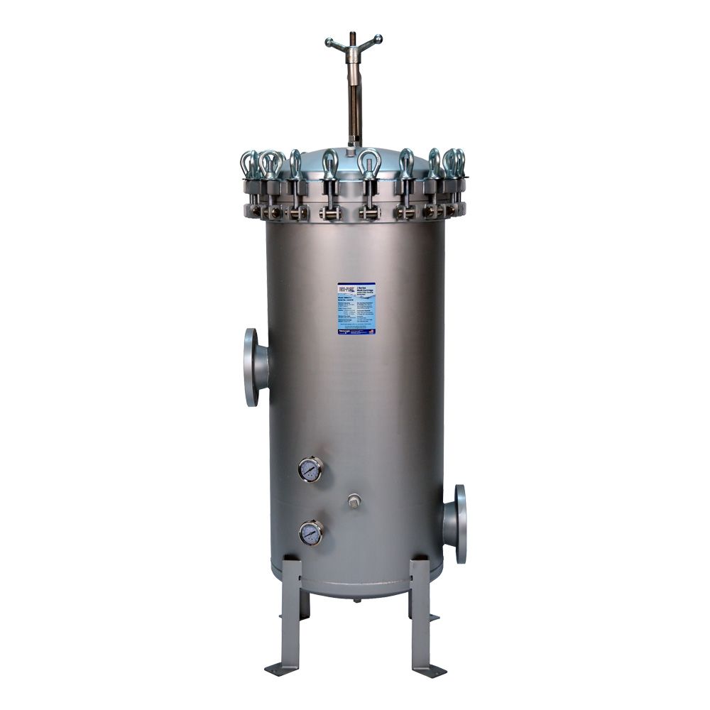 Neo-Pure SBMJ4-304L-6FL Multi-Cartridge Jumbo Filter Housing with Swing Bolts