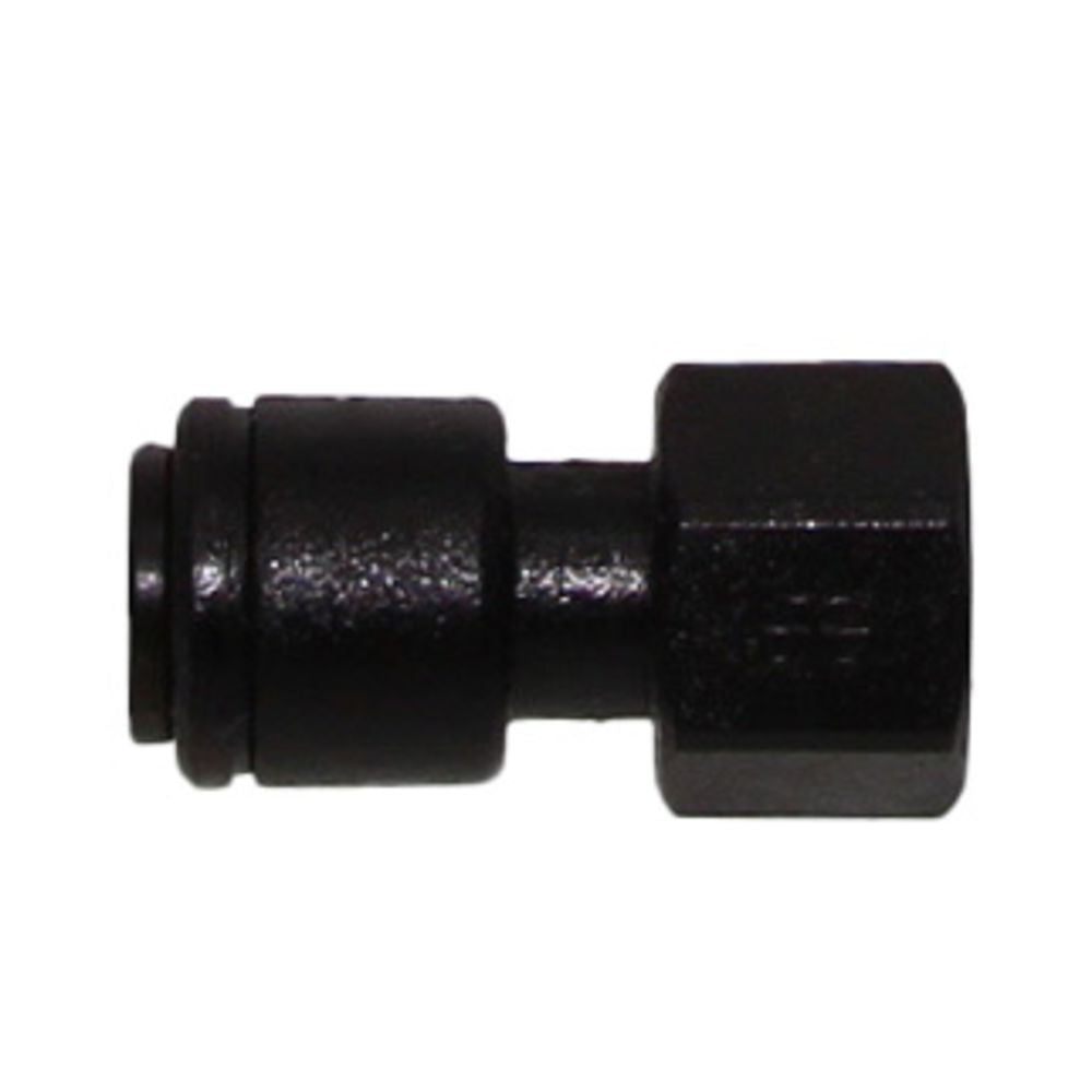 John Guest Female Adaptor BLACK ACETAL - 4mm x 1/8 BSP