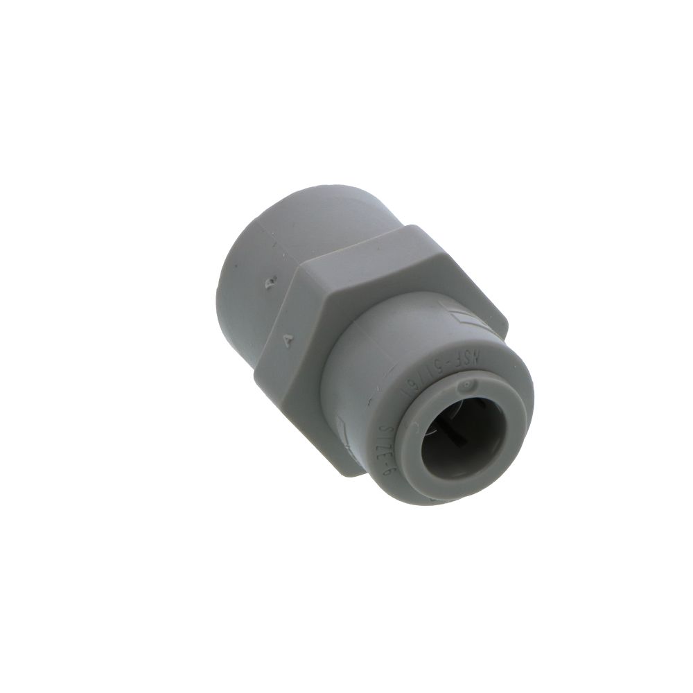 Parker A6FC6-MG TrueSeal Acetal Female Connector 3/8" QC x 3/8" FNPT
