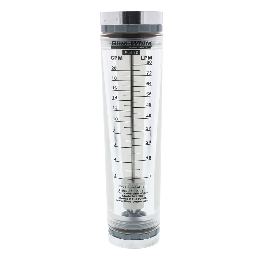 Blue White F-400N INLINE Rotameter