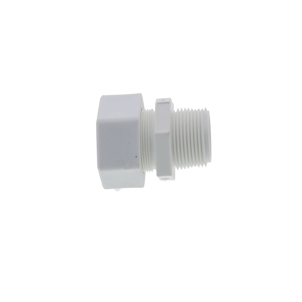 JACO 10-10-8-P-PG Polypropylene Male Connector 5/8 OD Tube x 1/2 MPT