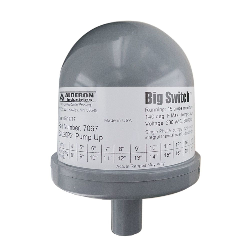Alderon 200919 Pump Up Series Float Switches