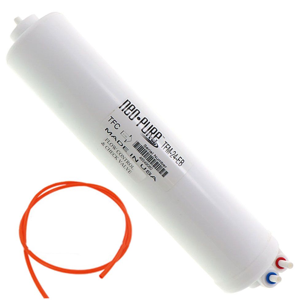 24gpd TFM Encapsulated Module w/Check Valve & Flow Control