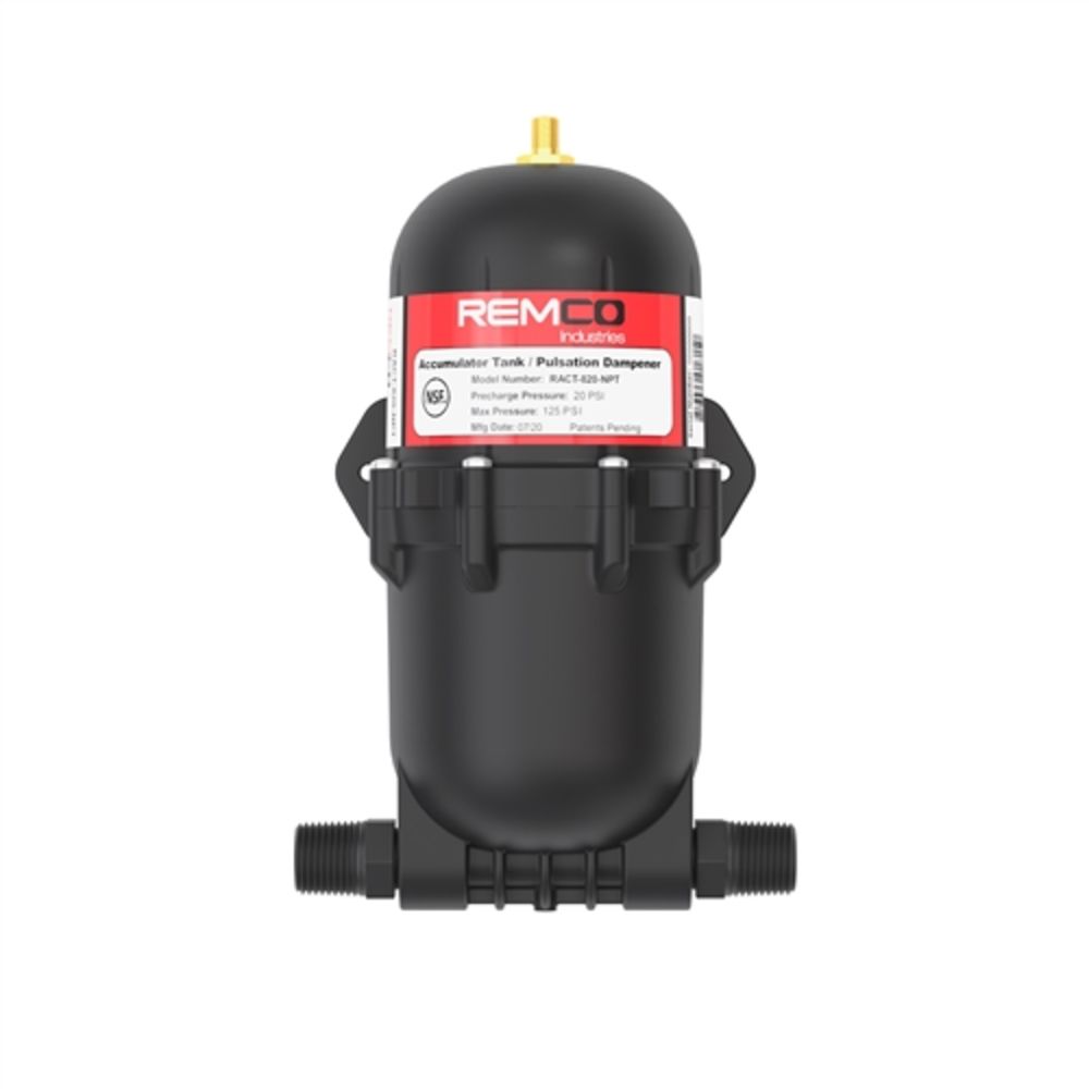 Remco RACT-820-NPT-SB - 1/2" MNPT 125PSI Accumulator Tank