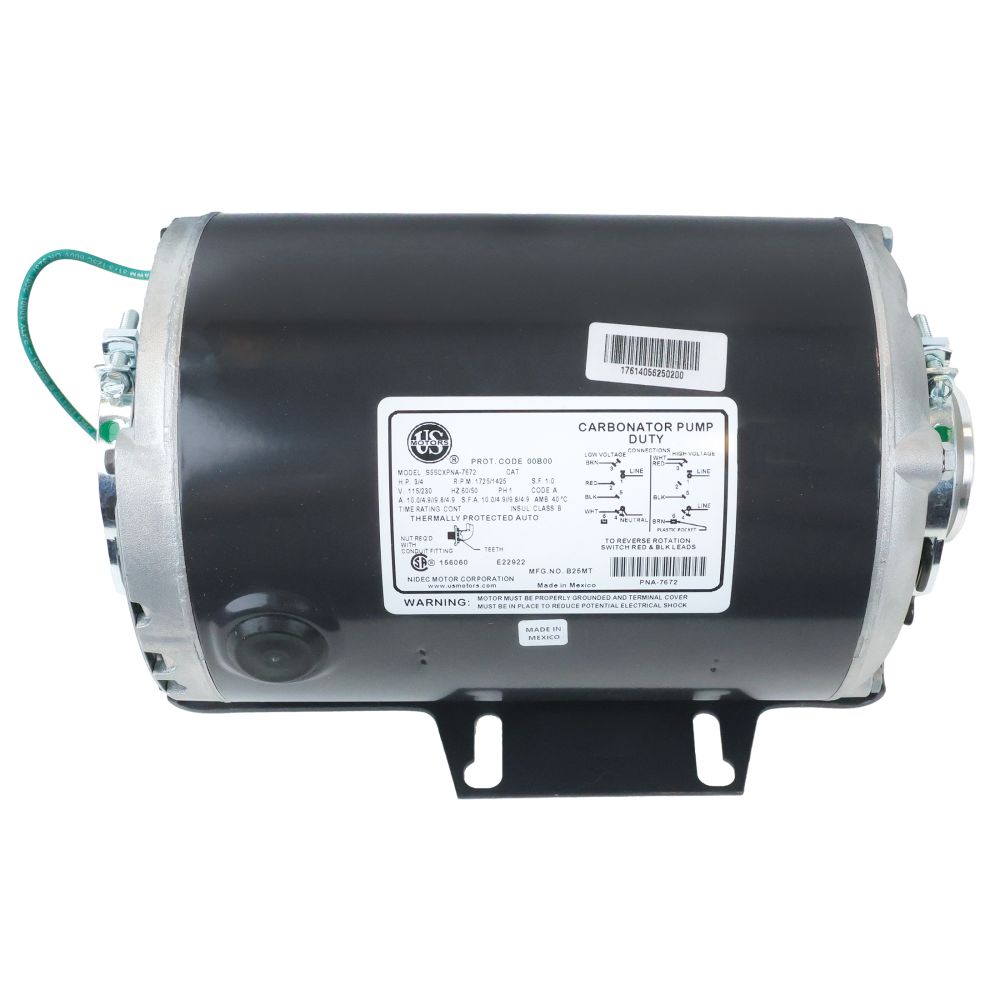 Procon MOTOR, ELECTRIC, 3/4HP, 50/60HZ, 115/230V, 1PH, 1725RPM, 48Y Frame