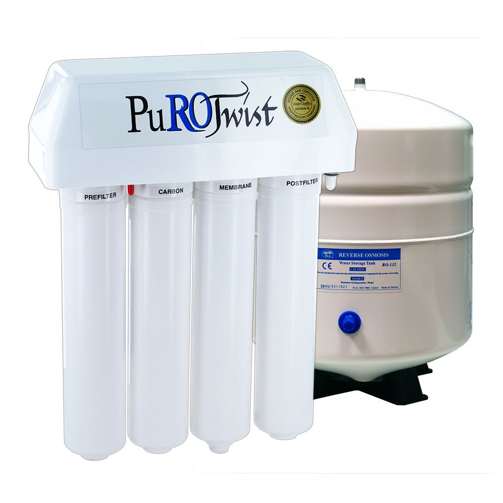 PuROTwist 4-Stage 50gpd RO w/ AG Faucet