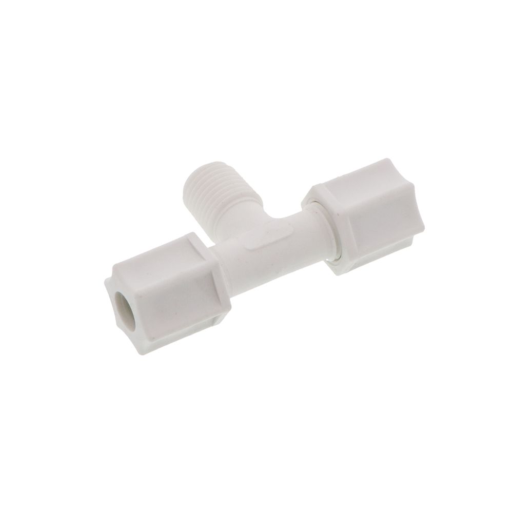 JACO 60-5-4-P-PG Polypropylene Male Branch Tee 5/16 OD Tube x 1/4 MPT