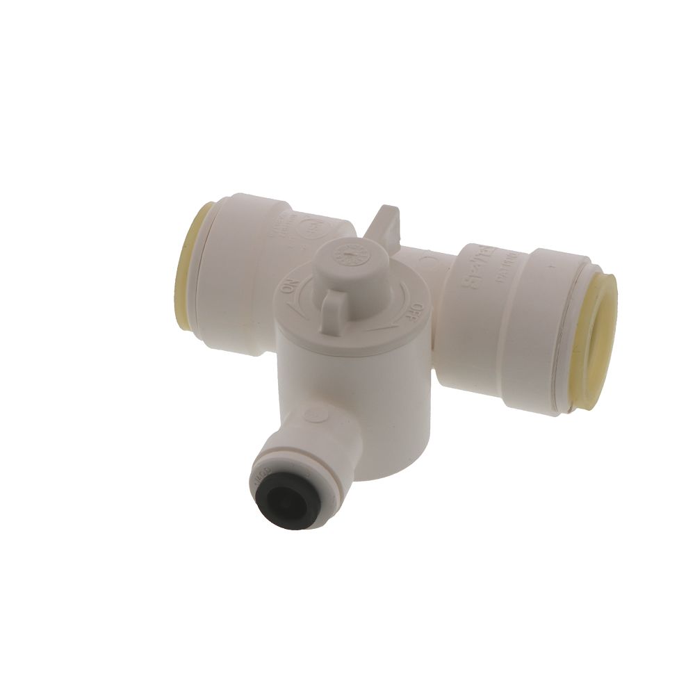 Watts AquaLock/SeaTech - Tee Valve Type 50 - 1/2 CTS x 1/2 CTS x 1/4 OD Branch