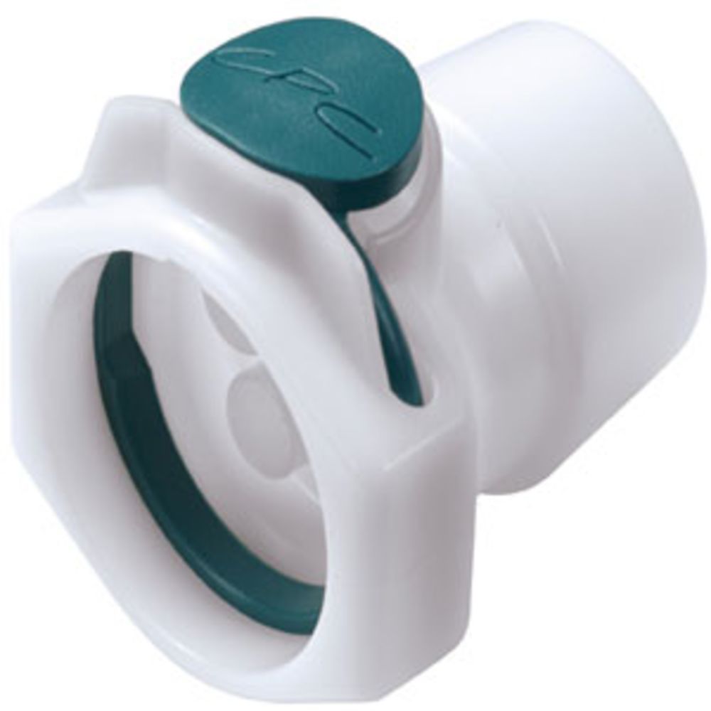 SXFD1702 Valved Hose Barb Coupling Body with Female Fitting Inserts 1/8 ID Barb