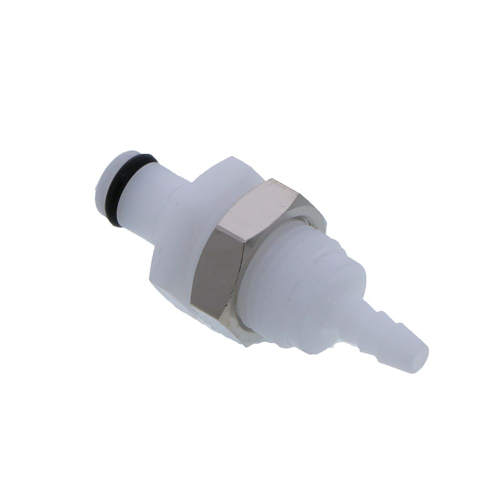 PMC4202 Panel Mount Hose Barb Coupling Insert 1/8 ID Barb