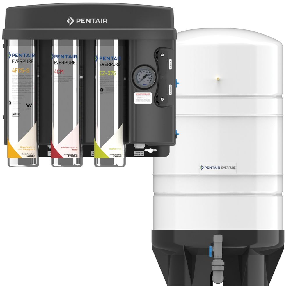 Everpure EV9975-54 EZ-RO System - 200 GPD w/16 Gal Hydropneumatic Tank