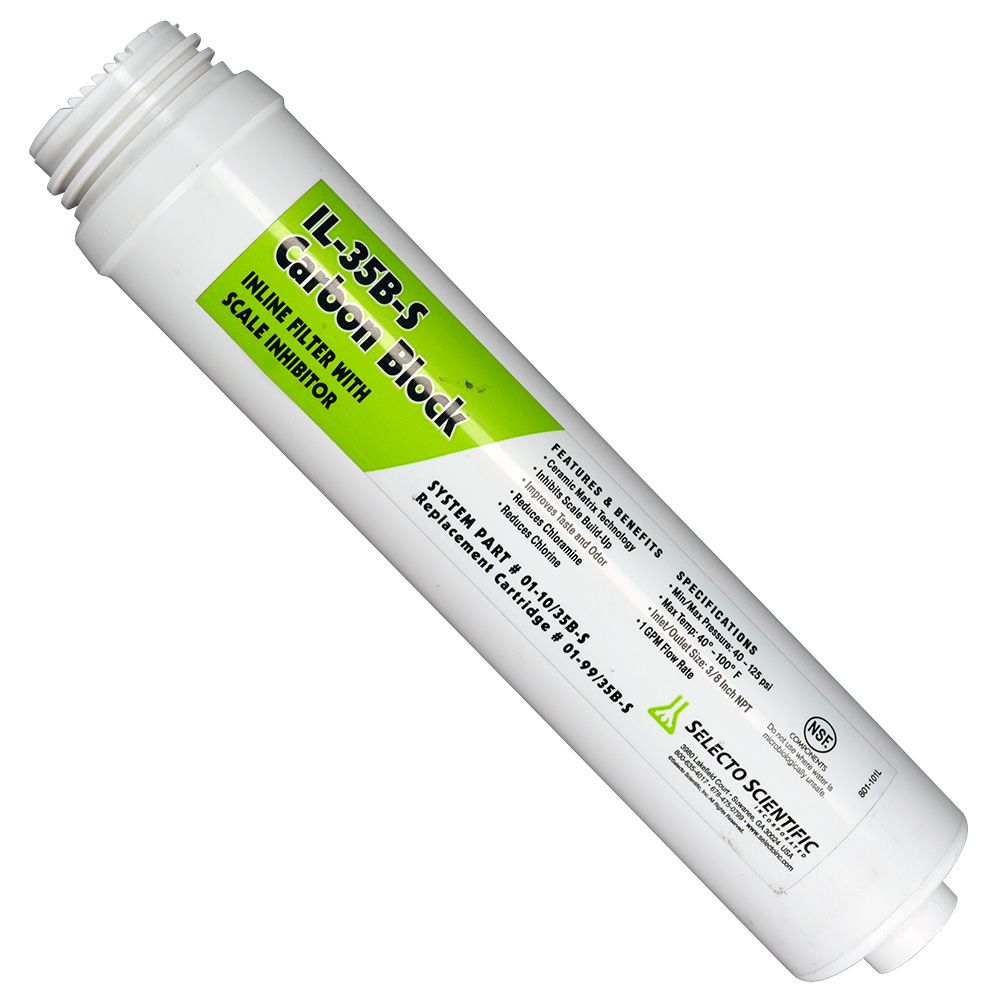 Kinetico 01-10/35B-S IL35B-S Replacement Filter Cartridge 1 Mic