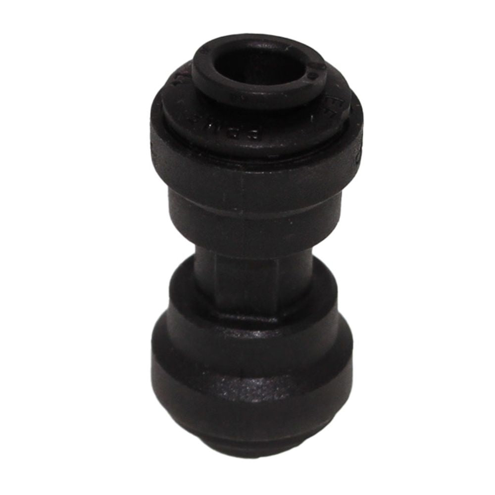 John Guest Union Connector Black Polypropylene - 5/16