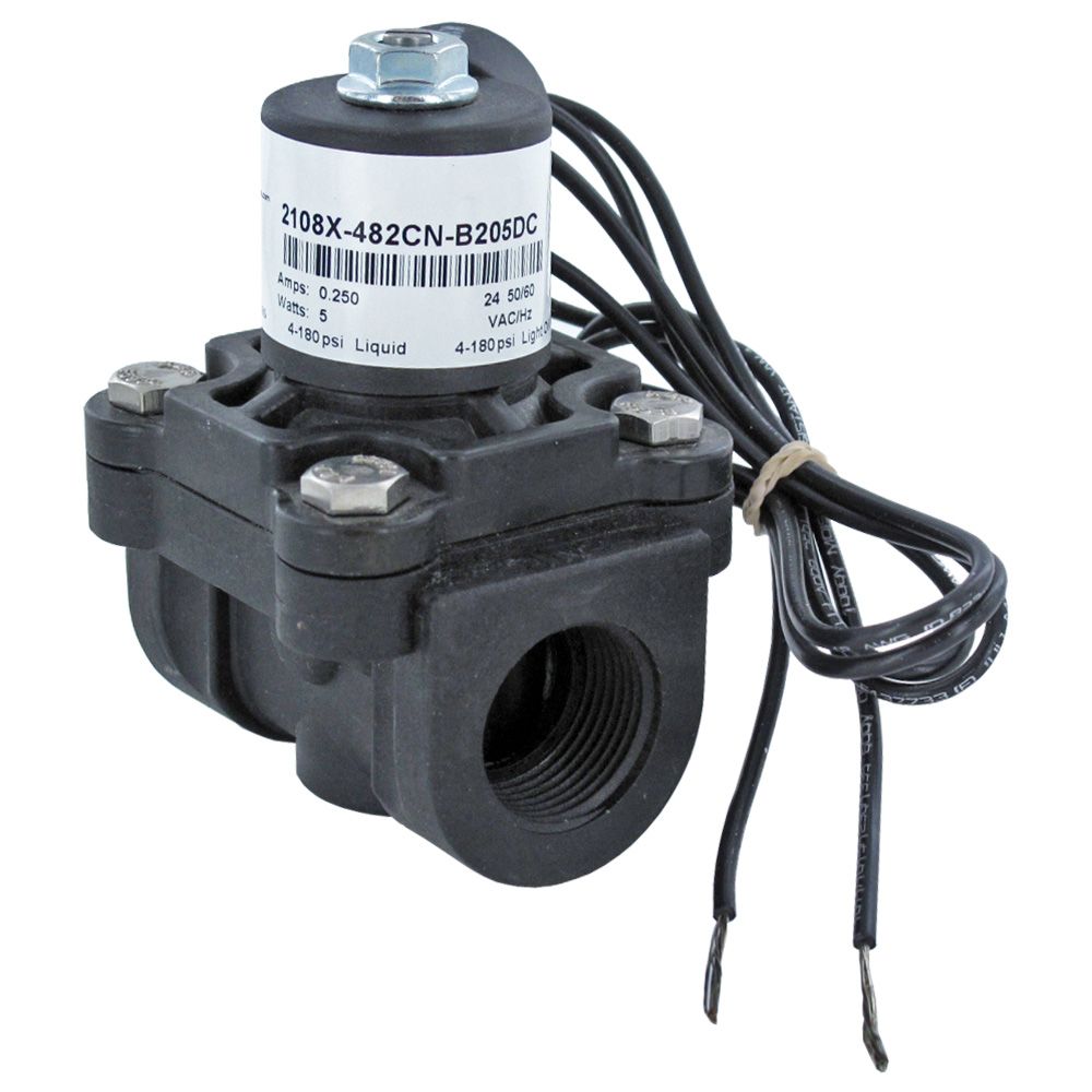 B/C Valve 3/4 FPT Solenoid Valve N.C. 24VAC