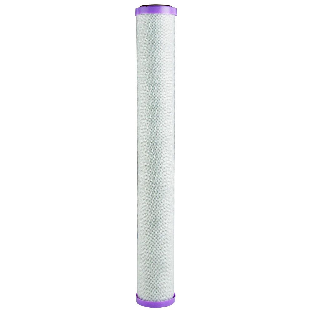 20" Filtrex Matrikx - 01-250-20-GREEN - CTO Plus Green Carbon Block 1 Mic Filter