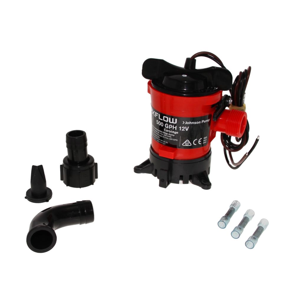 Johnson Cartridge - Submersible Bilge Pump 500 GPH