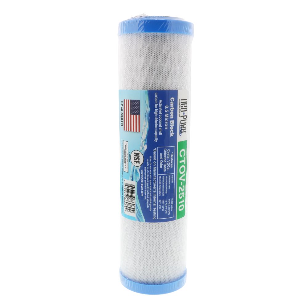 Neo-Pure CTOV-2510 Carbon Block Filter Cartridge