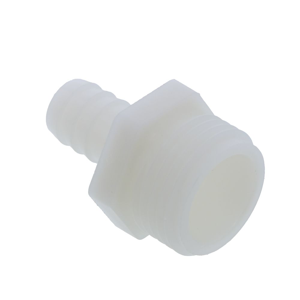 Male Garden Hose Barb Connector Nylon - 3/4 MGHT x 1/2 ID Barb